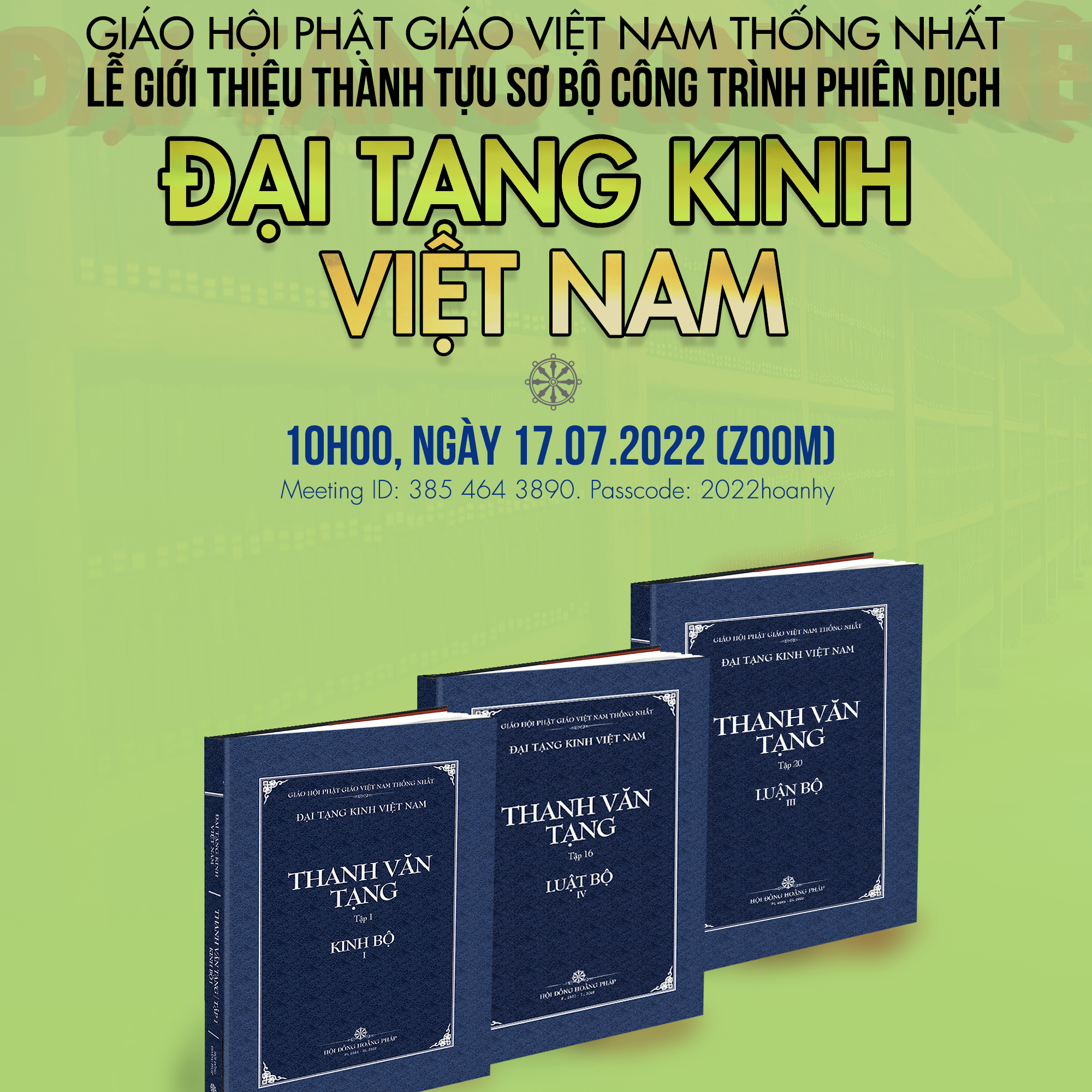 Thành tựu sơ bộ công trình phiên dịch Đại Tạng Kinh Việt Nam